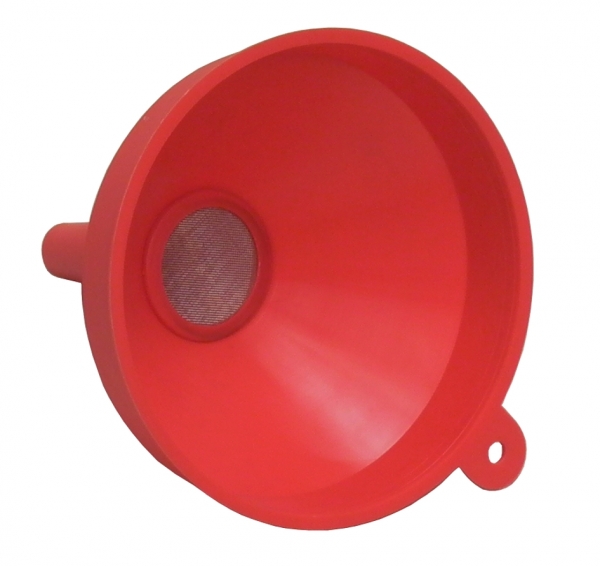 Plastic funnel with strainer<br>FS-PP 235   &oslash; 235 mm